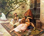 unknow artist Arab or Arabic people and life. Orientalism oil paintings  505 painting